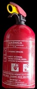 Gaśnica proszkowa 1 kg typ BC samochodowa