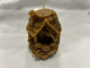 Świąteczna ozdobna świeczka