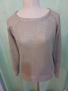 Sweter szaro srebrny roz.S RESERVED