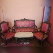 Salonik Ludwik stylowy zestaw 3/1/1/1