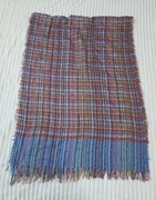 Szalik pleciony na zimę kolorowy