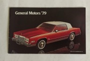 1979 GM Cadillac Buick Chevrolet Pontiac prospekt