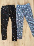 Zestaw legginsy 128 dla dziewczynki 