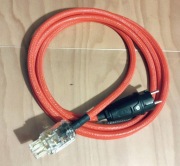 Tomanek Power Cable TPC Gold-Black  zasilający/ sieciowy 230V, 300 cm