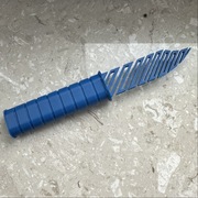 Bezpieczny nóż do asg