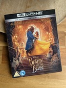 BEAUTY AND THE BEAST PIĘKNA I BESTIA BLU-RAY 4K Ultra HD
