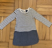 Sukienka w paski Baby GAP 98