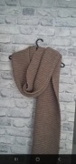 Duży brązowy szal