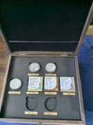 Komplet monet Ag 999 2 oz Ag 999 w kasecie Bestie Słowiańskie domowik ... 
