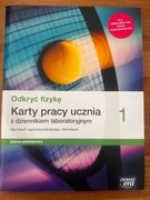 Odkryć fizykę 1, karty pracy, Nowa Era