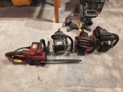 Piły spalinowe elektryczne - na części