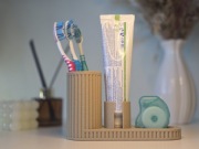Organizer na Szczoteczki i Pastę | Druk 3D | Organizer Łazienkowy 