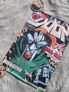 Plakat MF Doom, raper, oldschool, rap, goldera, komiks, na prezent dla fana