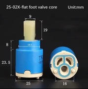 Wkład ceramiczny 25 mm do baterii – zawór mieszający, wysoka szpula