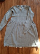 szara sukienka young style na 158 cm stan bdb