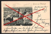 PRZEMYŚL  Gruss piękna panorama 1898