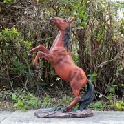 Figurka konia wykonana z żywicy 51 cm 