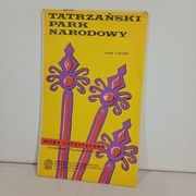 Tatrzański Park Narodowy. Mapa turystyczna