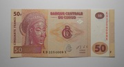 50 Francs Kongo oryginał super stan