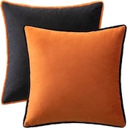 Poszewki Welurowe 2 sztuki 45x45 cm Jesień