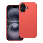 Futerał SILICONE do IPHONE 16 brzoskwiniowy  + szkło hartowane GRATIS