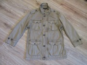 TOMMY HILFIGER męska kurtka beżowa wiosenna letnia _ M