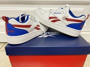 REEBOK ROYAL PRIME 2.0 SNEAKERSY BIAŁY CZERWONY NIEBIESKI SZNUROWANIE  34.5