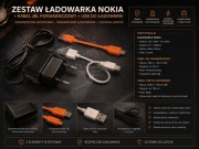 Zestaw do Ładowania Ładowarka + Kabel JBL + Kabel USB