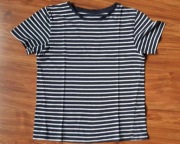 T-shirt koszulka chłopięca Pepperts! rozm. 134/140 paski marynarska