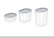ZESTAW POJEMNIKÓW One Touch Fresh 3 szt sypkie TUPPERWARE ORYGINAŁ