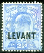 Wielka Brytania Lewant Turcja 1905 Mi 17 King Edward VII