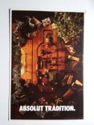 Reklama ABSOLUT TRADITION wódka