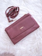 kopertówka, torebka, duża, z paskiem, pojemna, płaska, uniwersalna