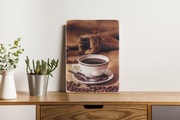 Drewniany poster "Kawa"