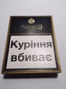 Pudełko po papierosach Sobranie