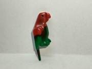 LEGO  papuga ptak 2546p02 czerwono-zielona