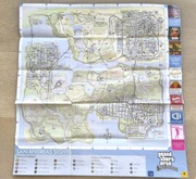 Grand Theft Auto San Andreas (2005) - Kolekcjonerska Mapa / Plakat