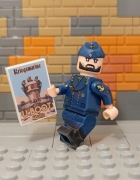 Minifigurka WW2 Niemiecki Oficer dowódca Uboot Wojsko klocki no.131