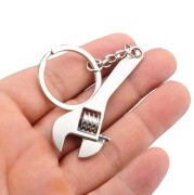 Brelok klucz nastawny – mini narzędzie na breloku