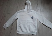 Bluza biała nowa 140 gwiazdy 