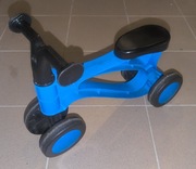 Rowerek dziecięcy 4 koła niebieski dla najmłodszych - KRAKÓW