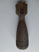 pocisk granat do moździerza 50mm z II wojny.