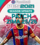 Patch PES 2021 PS4/PS5 Sezon 25/26 ZIMA