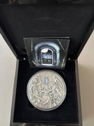 moneta 1 kg srebrna 50$ Wiedźmin - Ostatnie Życzenie Ag 999 Agat