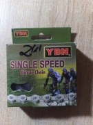 Łańcuch YBN S410H single speed 112og. brązowy 1/2x1/8"/ 1-rzędowy (64)