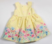 Primark * Dwuwarstwowa sukienka w kwiaty 74 cm