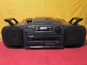 PHILIPS AZ 8404 //radiomagnetofon z CD + PILOT // sprawny  // (26)
