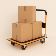 Wózek Magazynowy Platformowy Transportowy 250kg XF