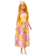 LALKA BARBIE KSIĘŻNICZKA z długimi włosami o żółtych pasemkach HRR09