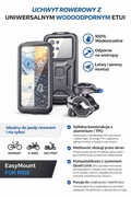 Uchwyt rowerowy na telefon z uniwersalnym etui  Easy  Mount For Ride